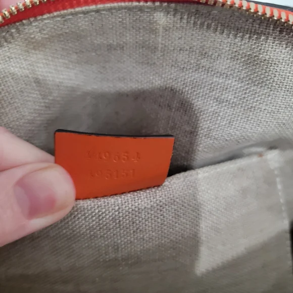Gucci Mini Microguccissima Dome Orange Bag - Picture 6 of 12